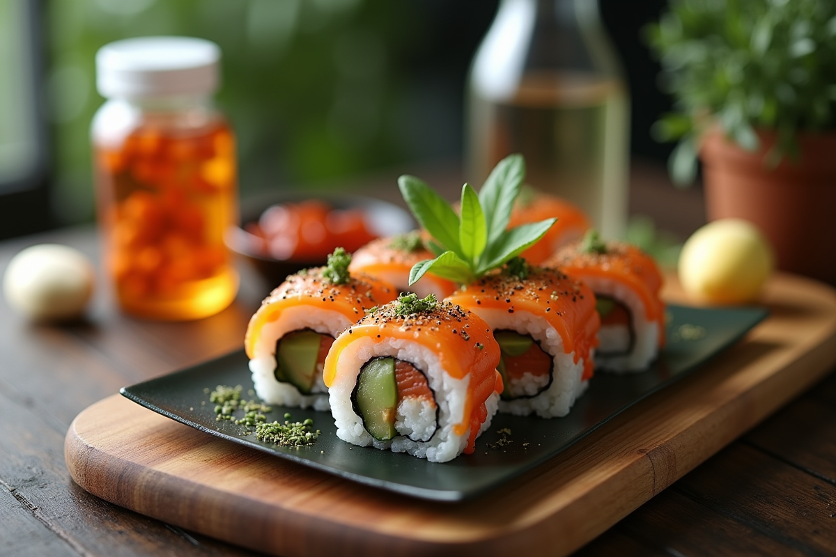algue sushi