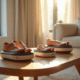Salon moderne avec appareils de massage pour les pieds